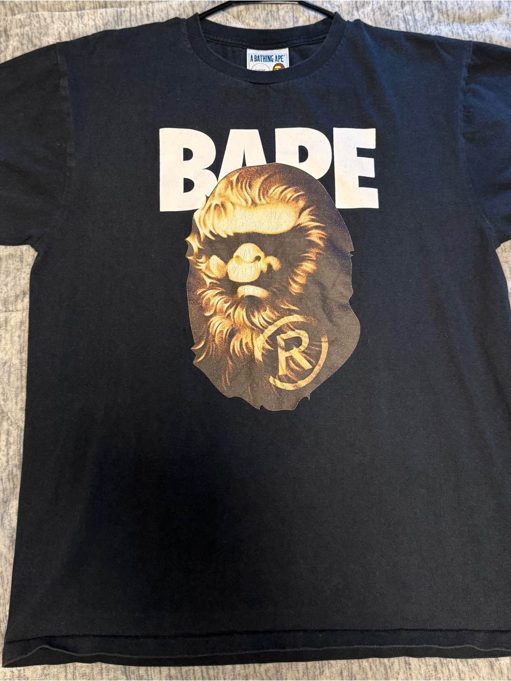 A Bathing Ape Classic Graphic Logo Ape Head Tee